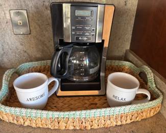 Mr. Coffee Maker, Serving Tray