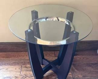 Modern Glass Side Table