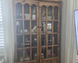 Large china cabinet