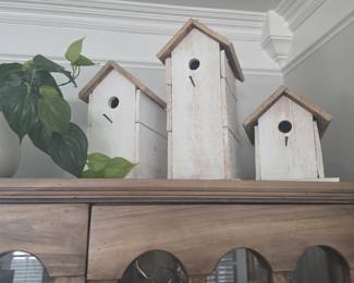 Decorative bird houses