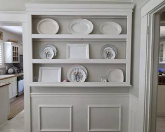 Dishes and dishes racks