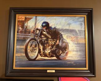 Limited edition David Uhl giclee print