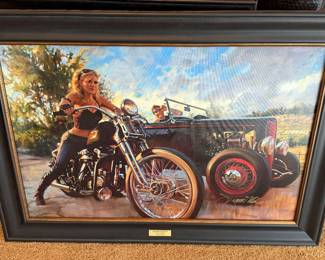 Limited edition David Uhl giclee print