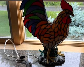 Rooster lamp
