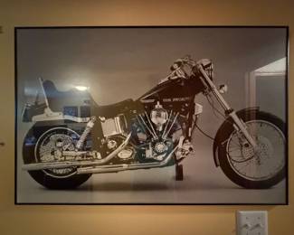 Framed poster