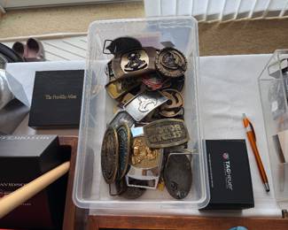 More belt buckles