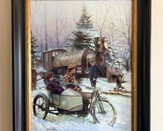 Limited edition David Uhl giclee print