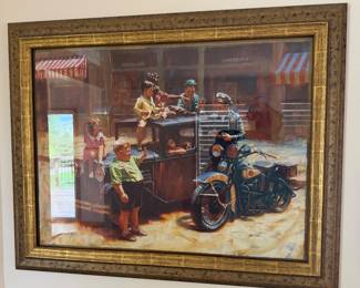 Limited edition David Uhl giclee print