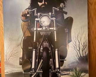 David Mann print on board