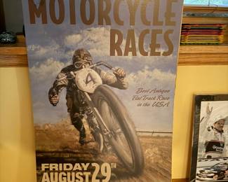 Advertising poster