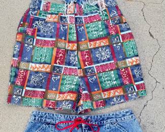 Vtg denim shorts