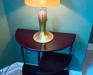 Lundberg Art Glass Lamp