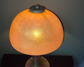 Lundberg Art Glass Lamp