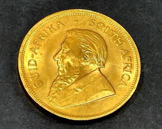 20 Gold 1-ounce Krugerrands!