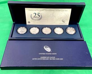 US Mint American Eagle 25th Anniversary Set