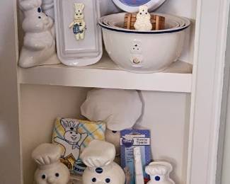 Pillsbury Doughboy collection. Lets make cookies.