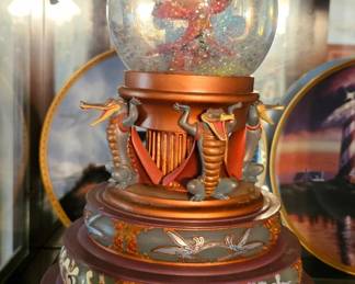 Disney Mickey Fantasia 65th Anniversary Snow Globe