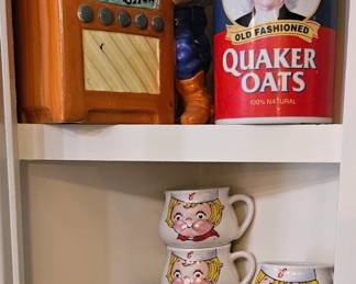 Campbell Soup collection & a couple awesome cookie jars