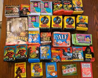 Factory Sealed Cards, most from the 90s