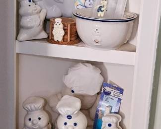 Pillsbury Doughboy collection. Lets make cookies.