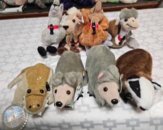 Coca-Cola plush animals