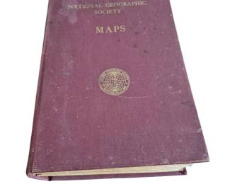National Geographic Society Maps Book