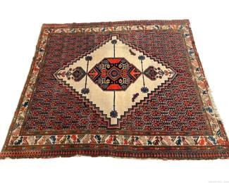 Beautiful Handknotted Persian Regional Tribal Wool Rug
