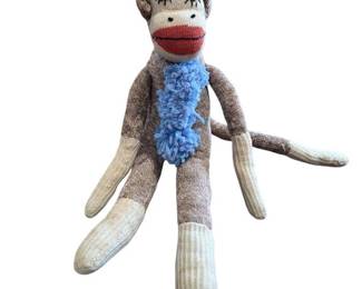 Vintage Handmade Sock Monkey