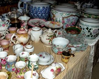 TABLES OF PORCELAIN