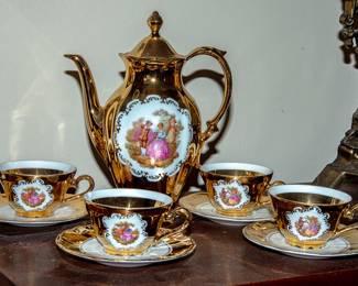 BAVARIAN CERAMIC TEASET