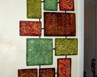 METAL WALL SCULPTURE