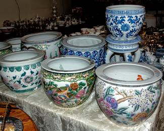 FISH BOWL PLANTERS