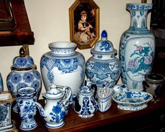 BLUE AND WHITE CERAMICS