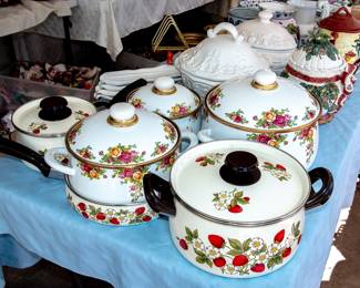 GERMAN OLD COUNTRY ROSES COOKWARE