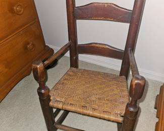 childs cane seat rocker