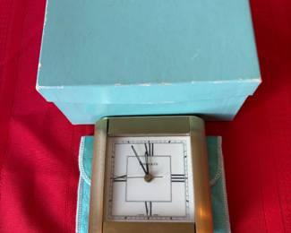 TIFFANY CLOCK WITH BAG AND BXO