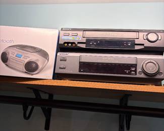 SONY VHS PLAYERS