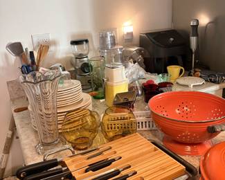 Fiesta Colander Wustoff Knives