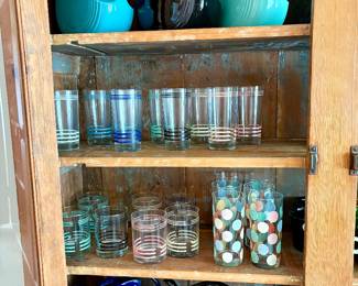 Fiesta Glassware and Disk Pitchers