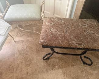 vanity benches