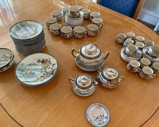 Japanese porcelain vintage dishes