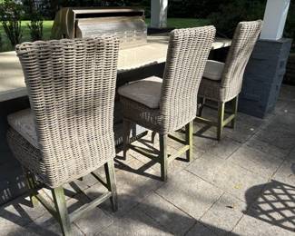 Restoration Hardware Provence Collection barstools - 3 available