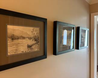 Framed prints - set of 3