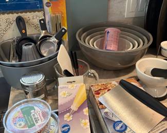 Mixing bowls, bundt pans, cupcake essentials and more