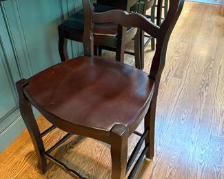 Another view of the barstools