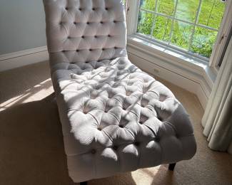 Ivory Chaise lounger