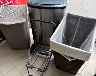 trash cans and hampers