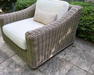 Another view of the Restoration Hardware Provence collection armchair - 2 available