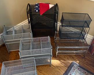 metal storage drawers