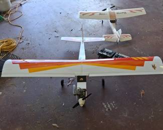 High end RC plane, one is for training